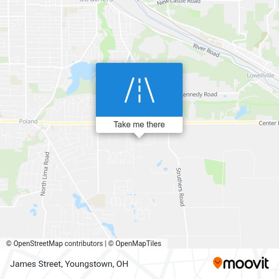 Mapa de James Street