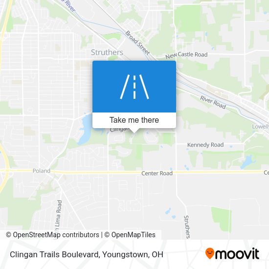 Mapa de Clingan Trails Boulevard