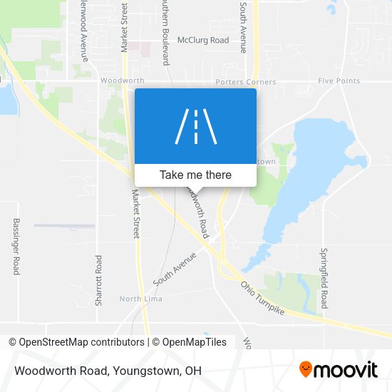 Mapa de Woodworth Road