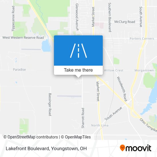 Mapa de Lakefront Boulevard