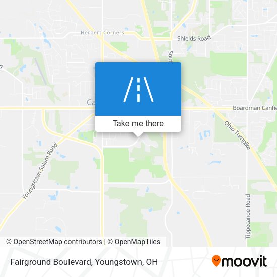 Mapa de Fairground Boulevard