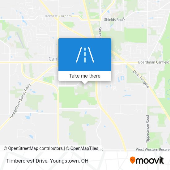 Timbercrest Drive map