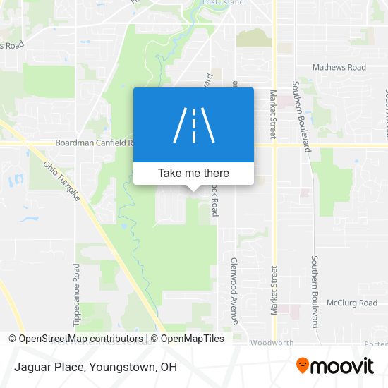 Mapa de Jaguar Place