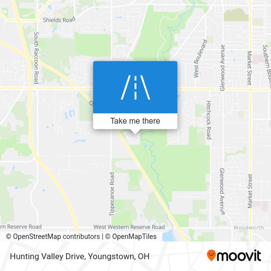 Hunting Valley Drive map