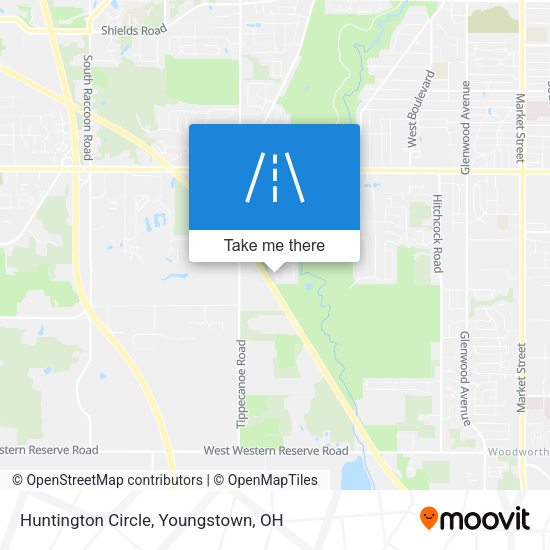 Mapa de Huntington Circle