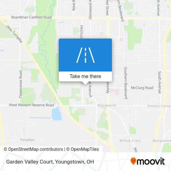 Mapa de Garden Valley Court