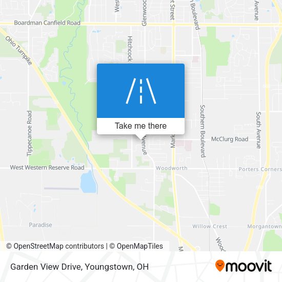 Mapa de Garden View Drive