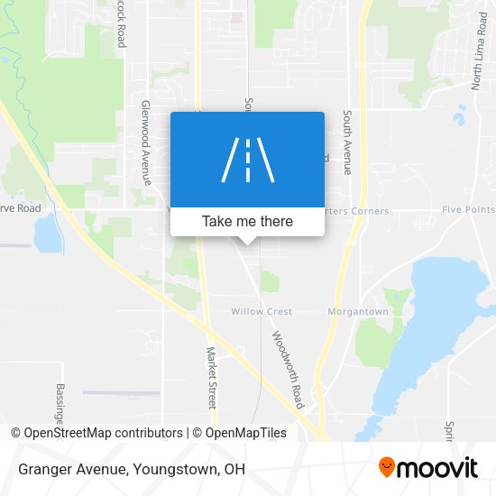 Mapa de Granger Avenue