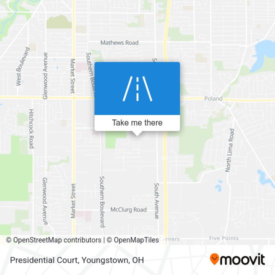 Presidential Court map