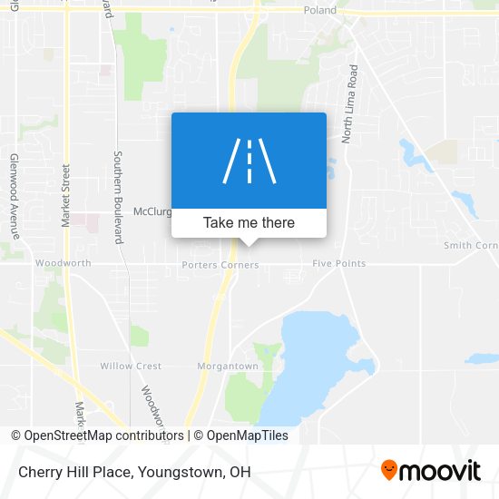 Cherry Hill Place map