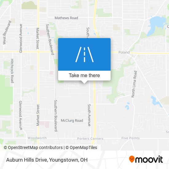 Auburn Hills Drive map