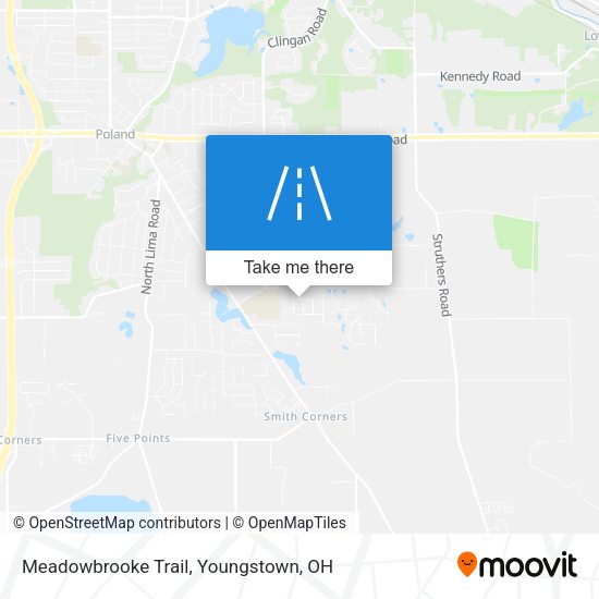 Meadowbrooke Trail map