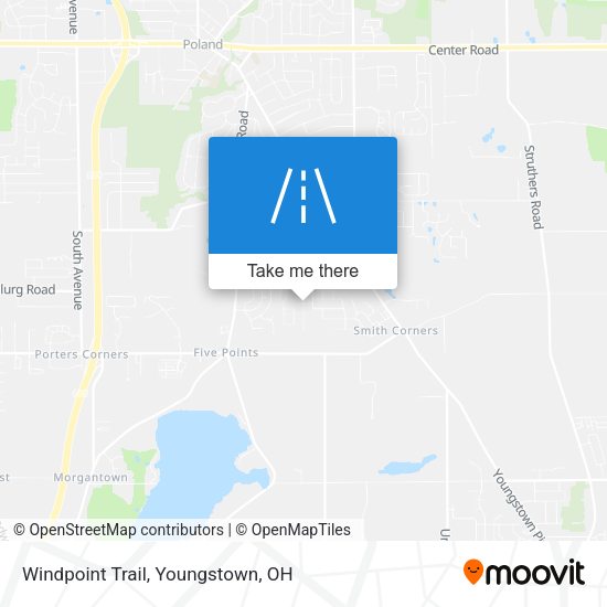 Windpoint Trail map