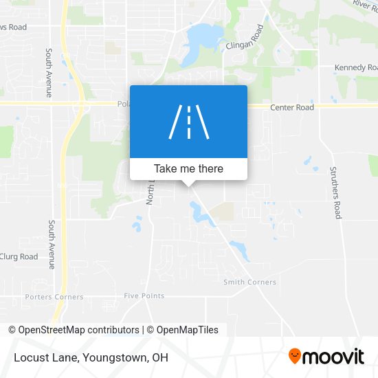 Mapa de Locust Lane