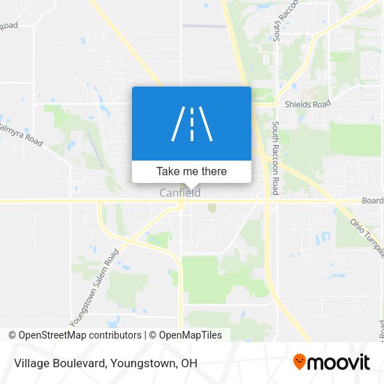 Village Boulevard map