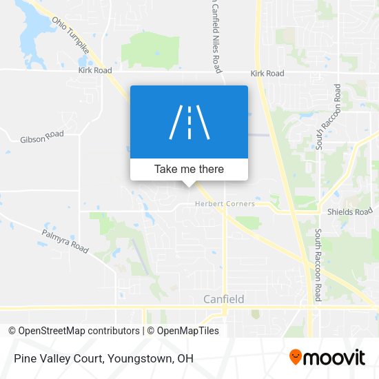 Pine Valley Court map
