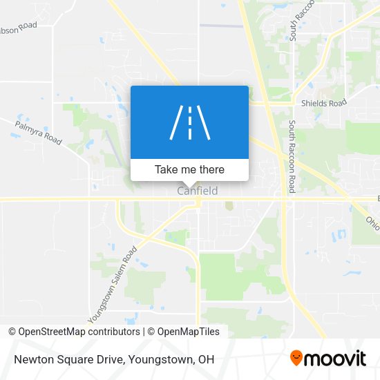 Newton Square Drive map