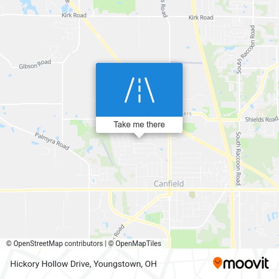 Hickory Hollow Drive map