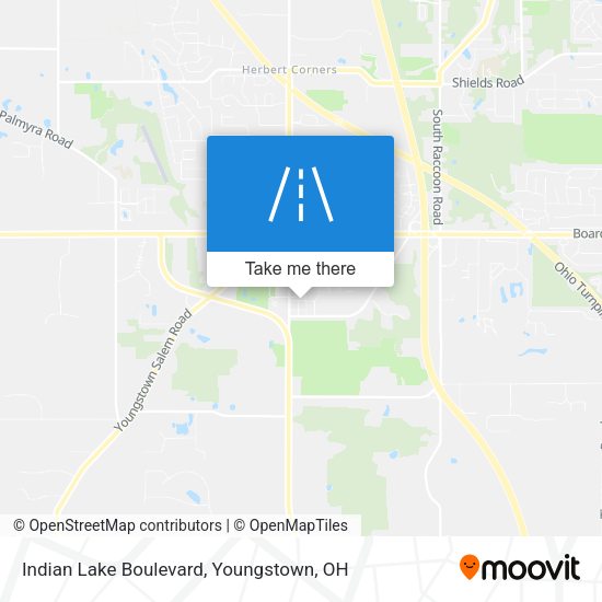 Mapa de Indian Lake Boulevard
