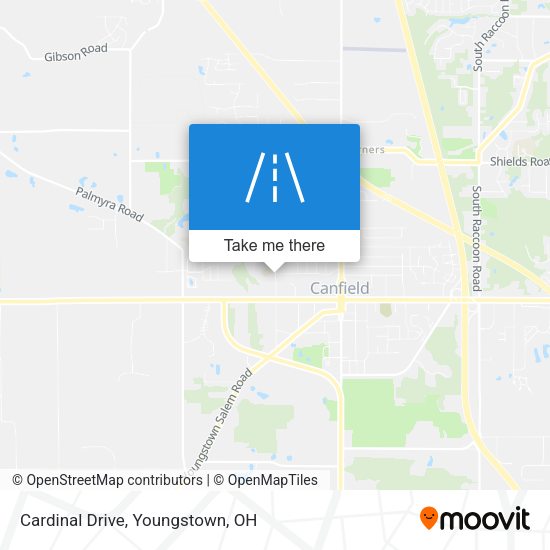 Mapa de Cardinal Drive