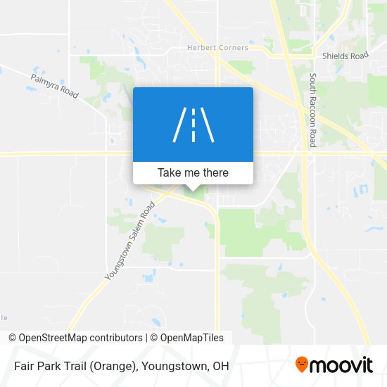 Fair Park Trail (Orange) map