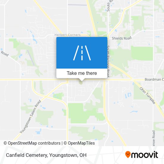 Mapa de Canfield Cemetery