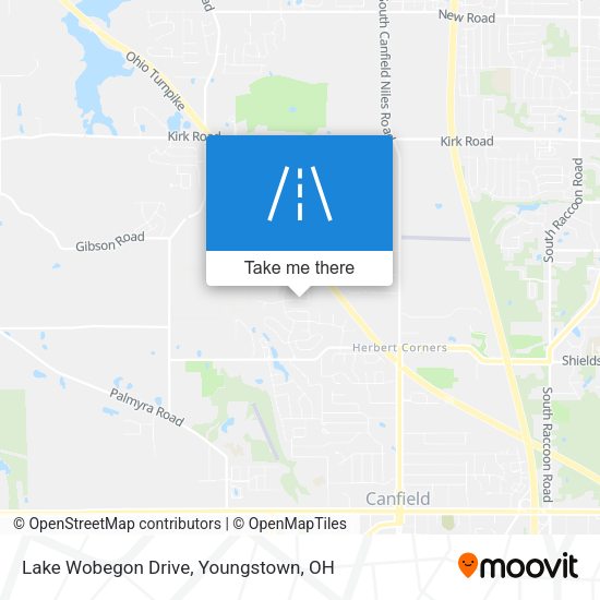 Mapa de Lake Wobegon Drive