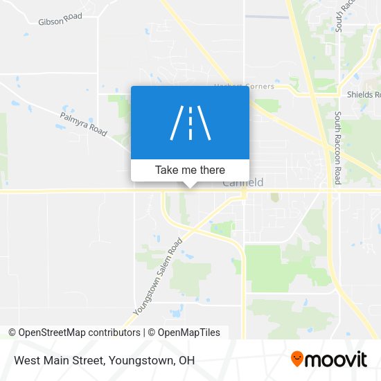 Mapa de West Main Street