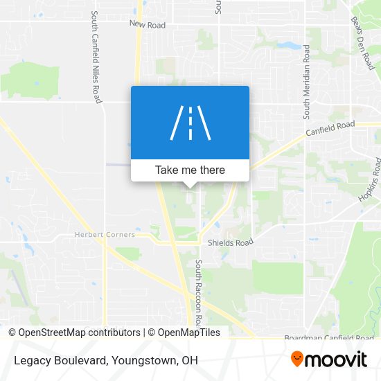 Mapa de Legacy Boulevard