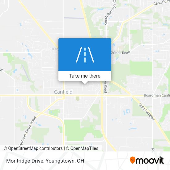 Montridge Drive map