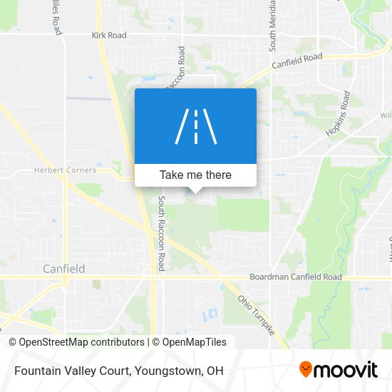 Fountain Valley Court map