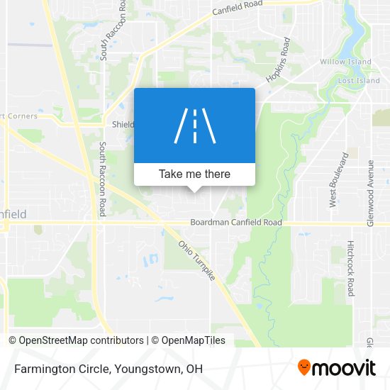 Farmington Circle map