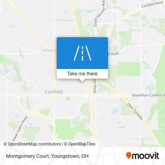Mapa de Montgomery Court