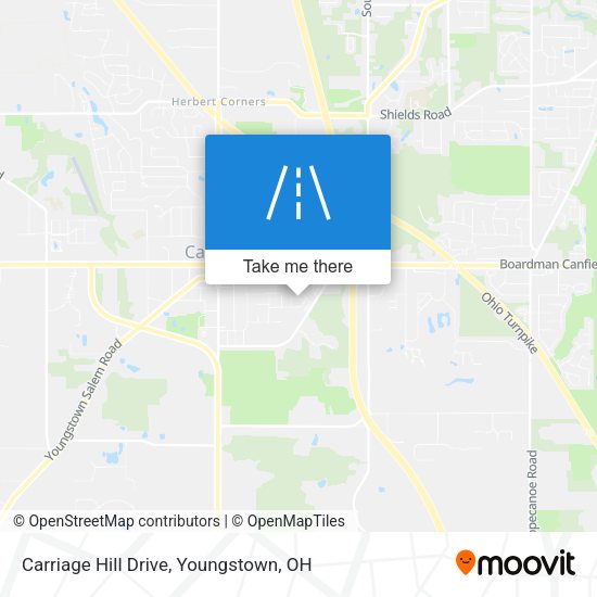 Carriage Hill Drive map