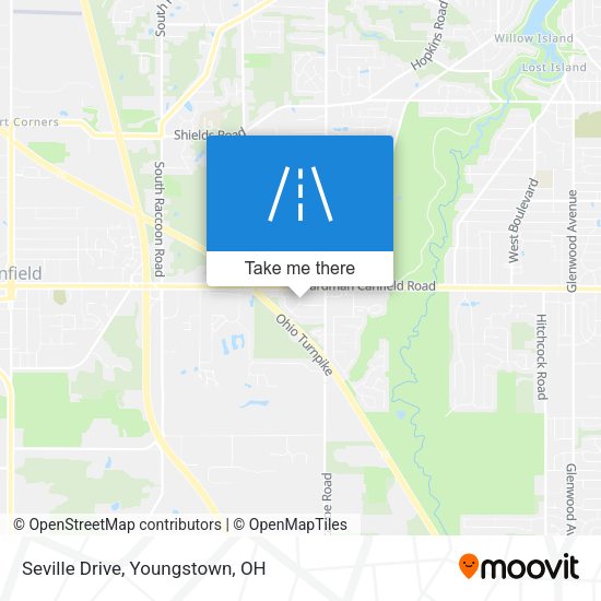 Mapa de Seville Drive