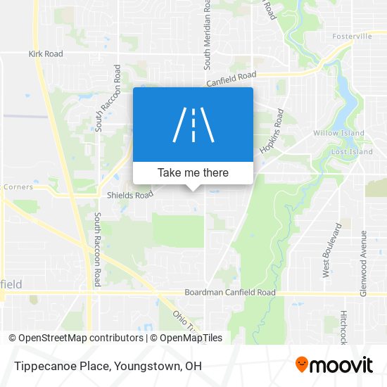 Tippecanoe Place map