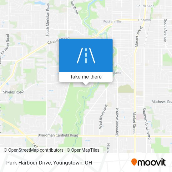 Mapa de Park Harbour Drive