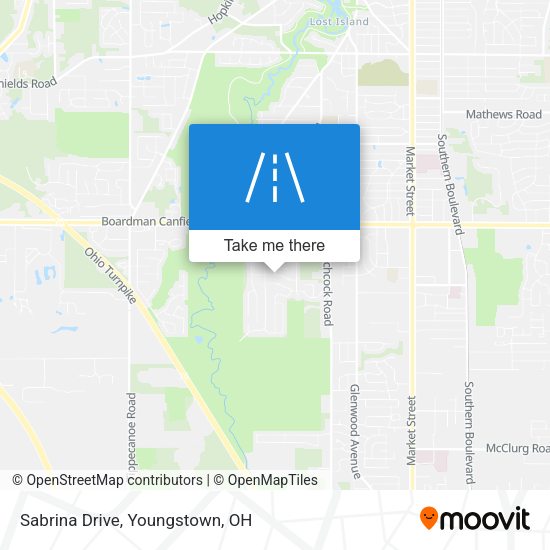 Mapa de Sabrina Drive