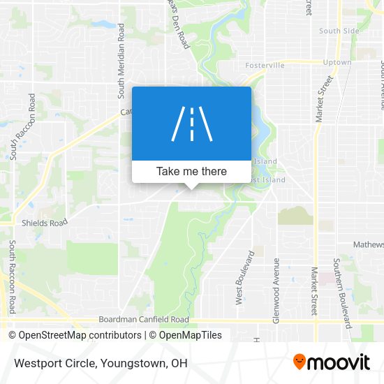 Westport Circle map