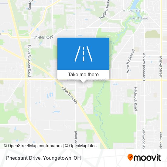 Mapa de Pheasant Drive