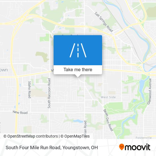 Mapa de South Four Mile Run Road