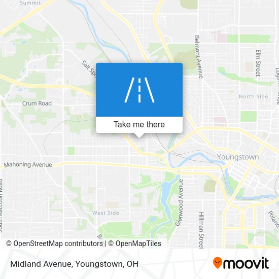 Midland Avenue map
