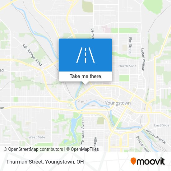Mapa de Thurman Street