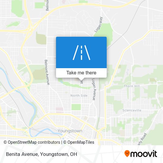 Benita Avenue map