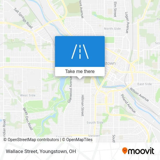 Wallace Street map