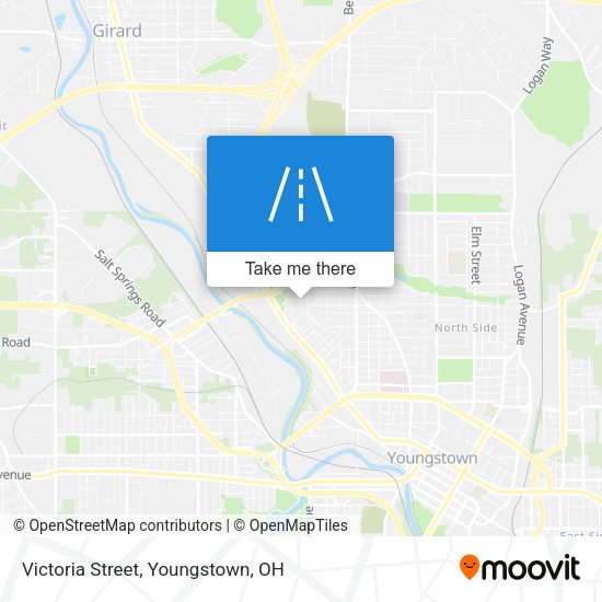 Victoria Street map