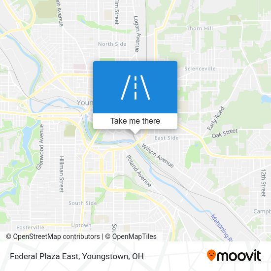 Mapa de Federal Plaza East