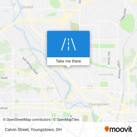 Mapa de Calvin Street