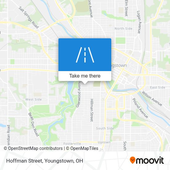 Hoffman Street map