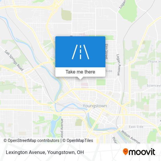 Lexington Avenue map